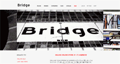 Desktop Screenshot of bridgetokyo.com